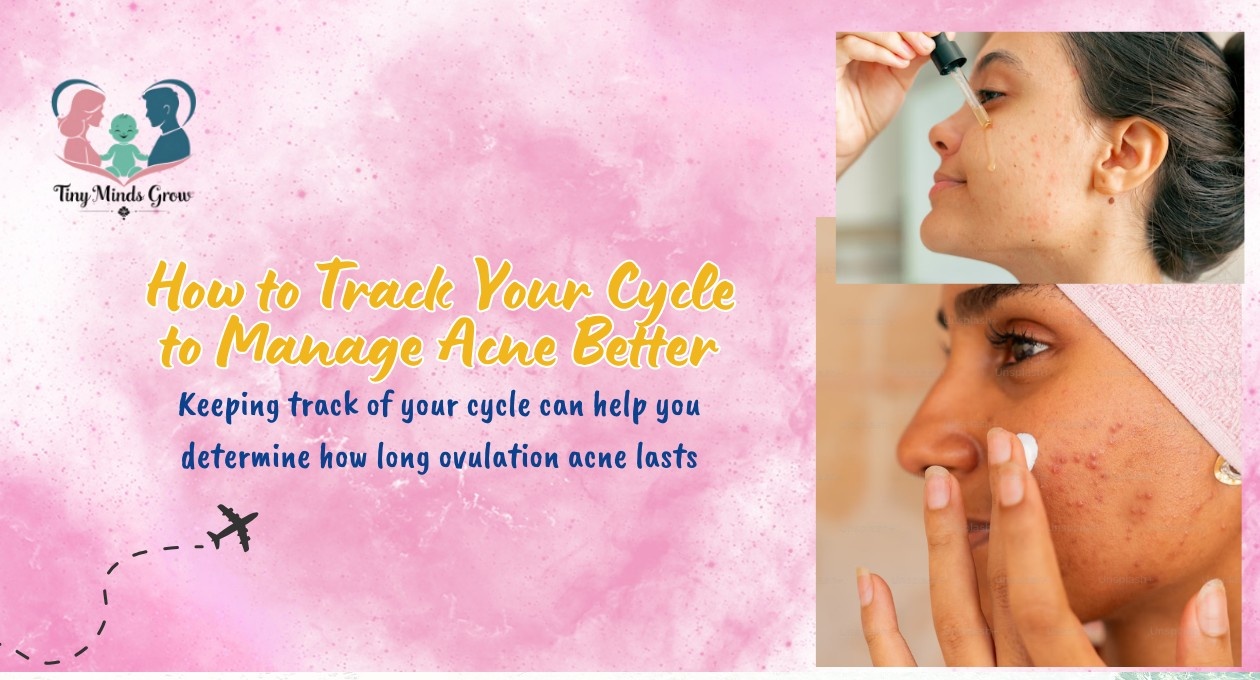 how to track your cycle to manage acne